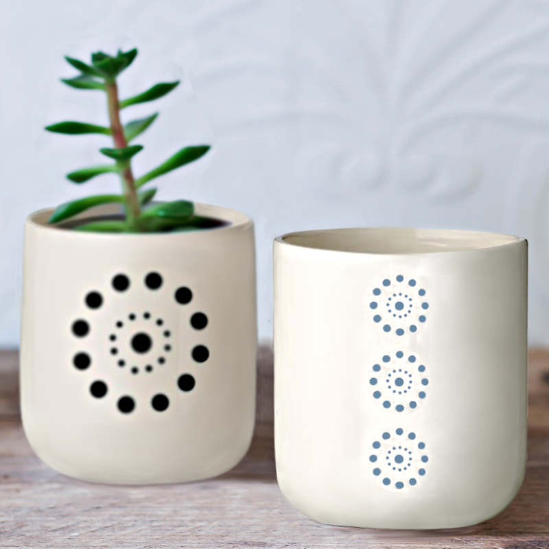 Dotty Vase or Pot