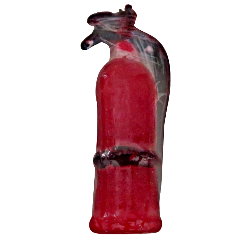 Quirky Fire Extinguisher Candle