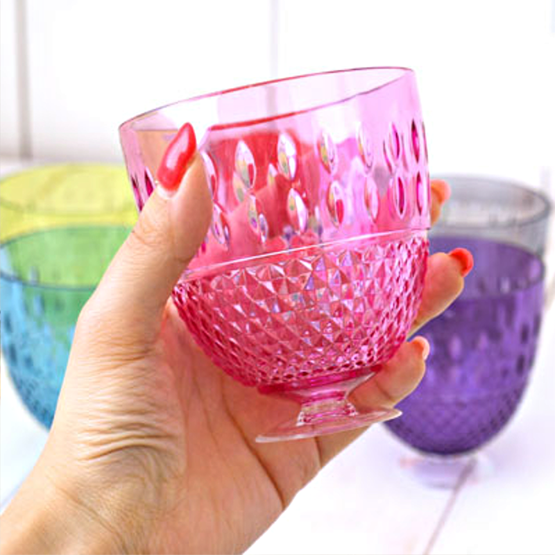 Ever-So-Cute Acrylic Water Glasses