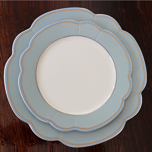 Spring Blue Porcelain Plates