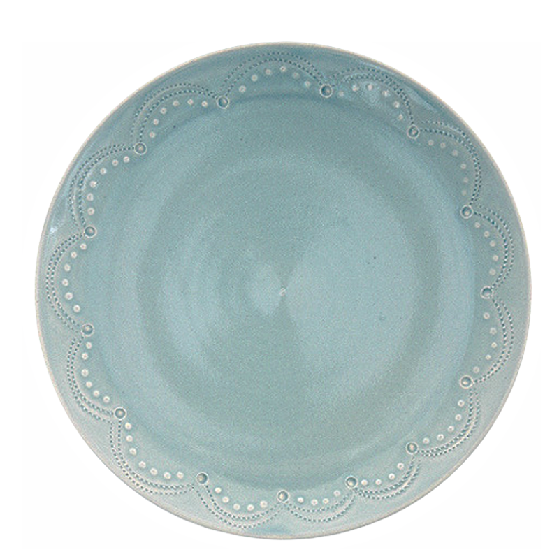 Finely Embossed Ceramic Plates