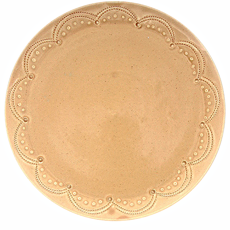 Finely Embossed Ceramic Plates