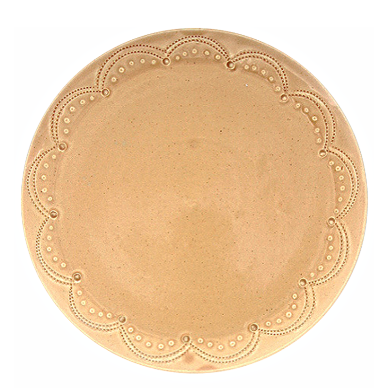 Finely Embossed Ceramic Plates