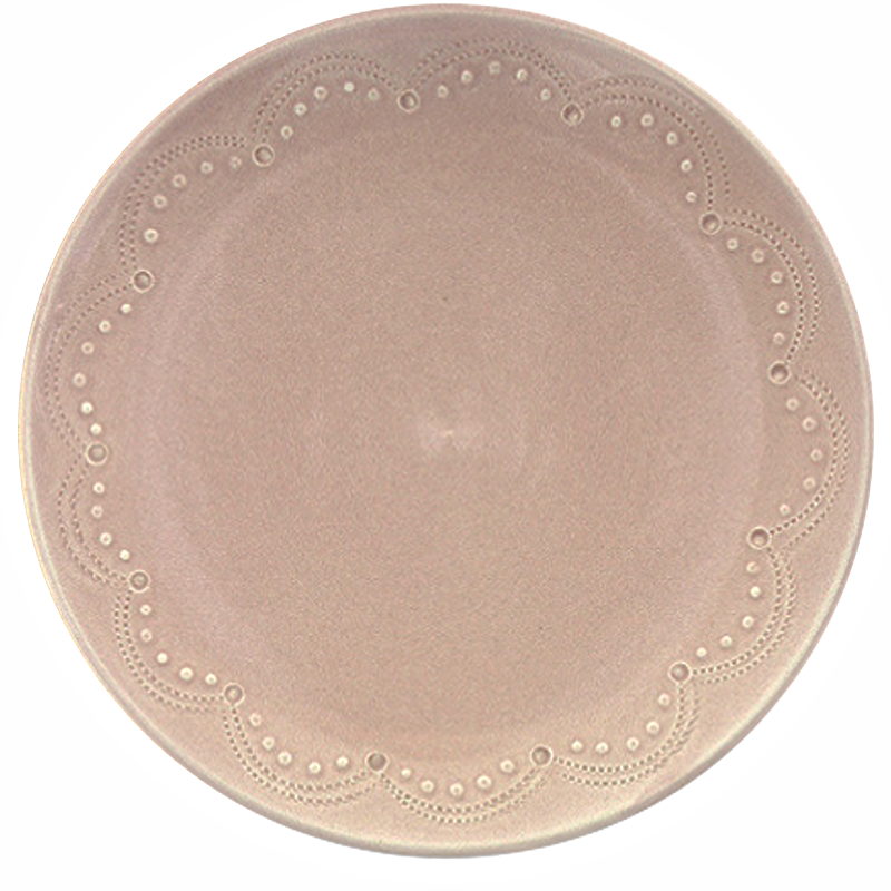 Finely Embossed Ceramic Plates