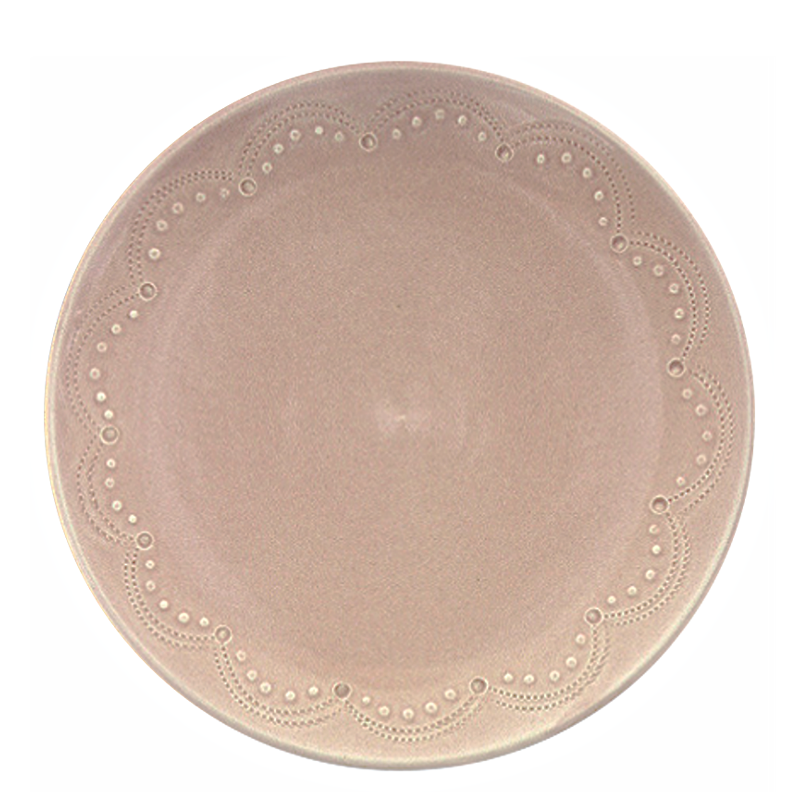 Finely Embossed Ceramic Plates