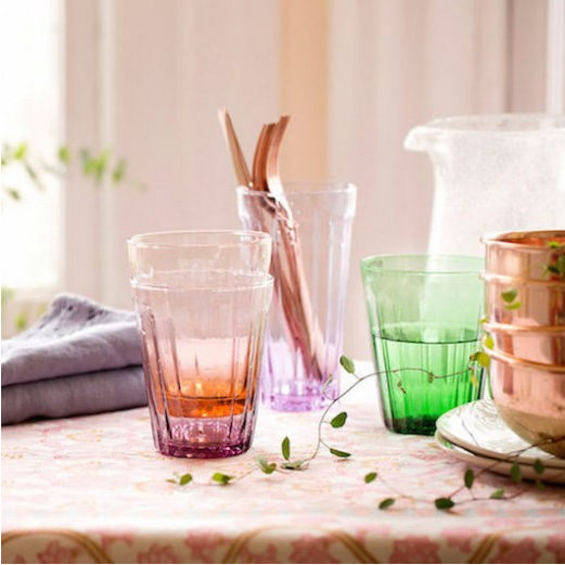 Vintage Style Tall Glassware