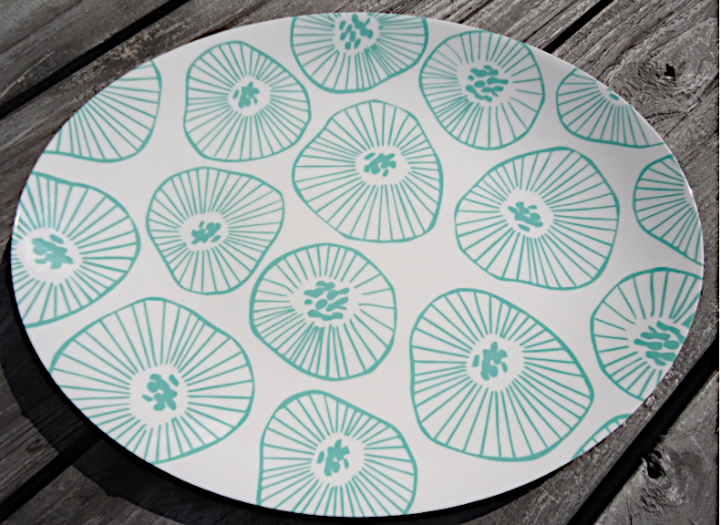 Retro Melamine Platter