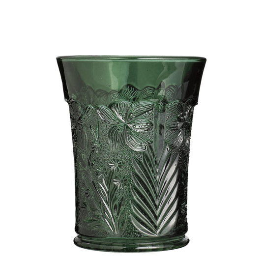 Embossed Water Glass