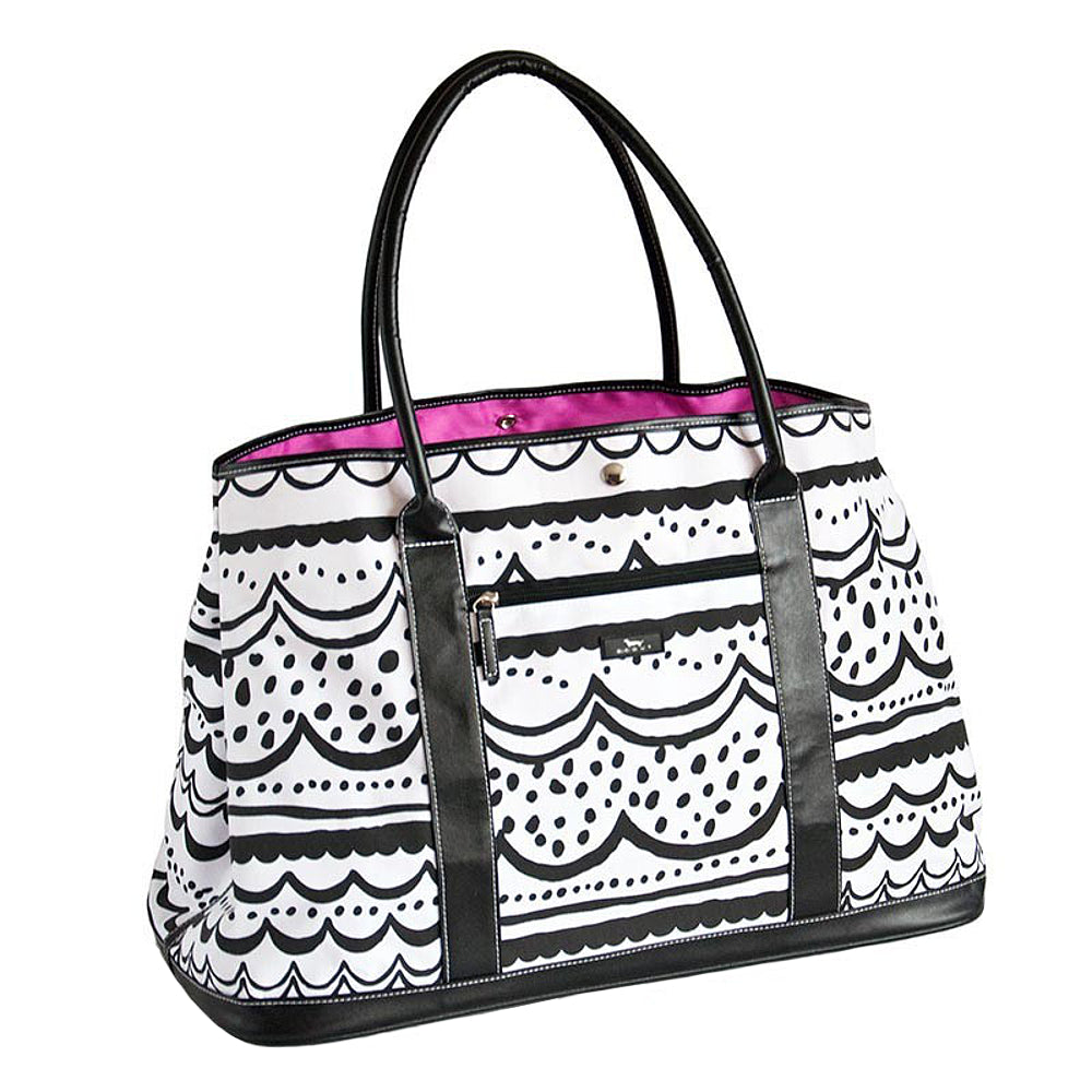 Bag oh Bag in Black + White Wave