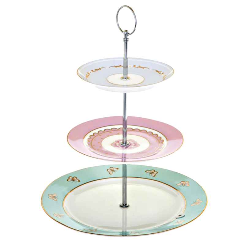 Three-Tier Pretty Cake Stand