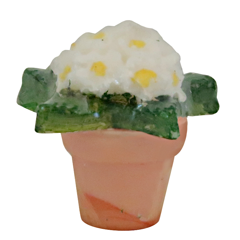 Quirky Flower Pot Candle