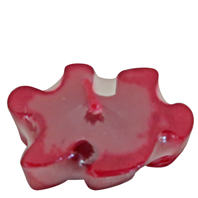 Quirky Jigsaw Puzzle Piece Candle