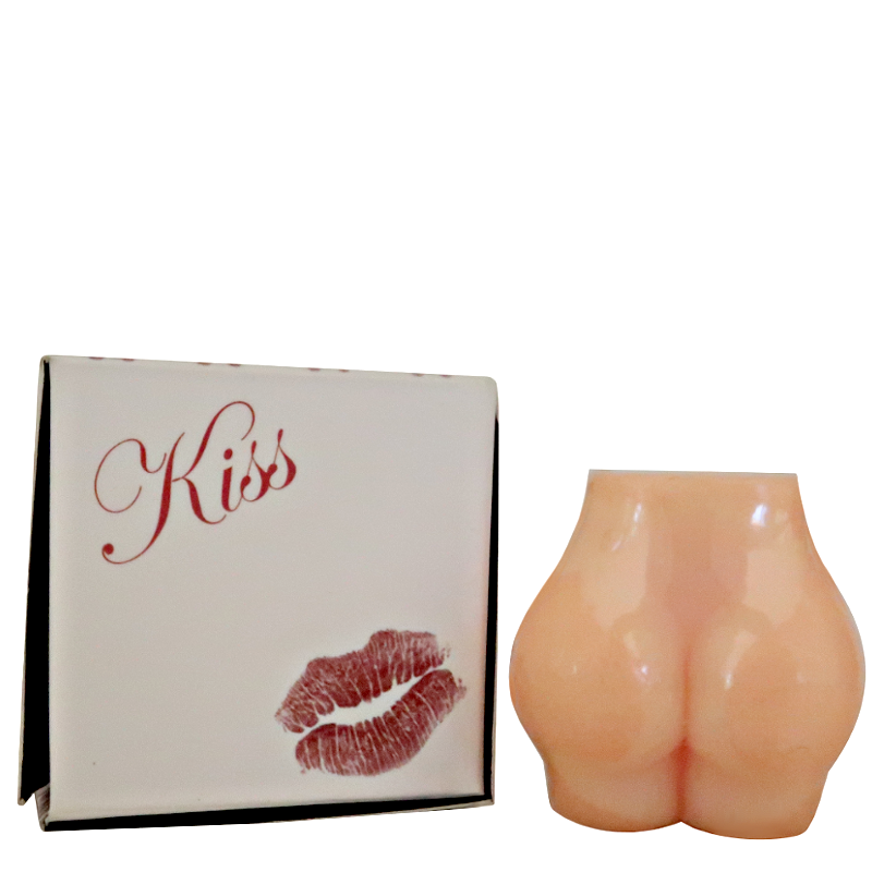Quirky 'Kiss My ....' Candle