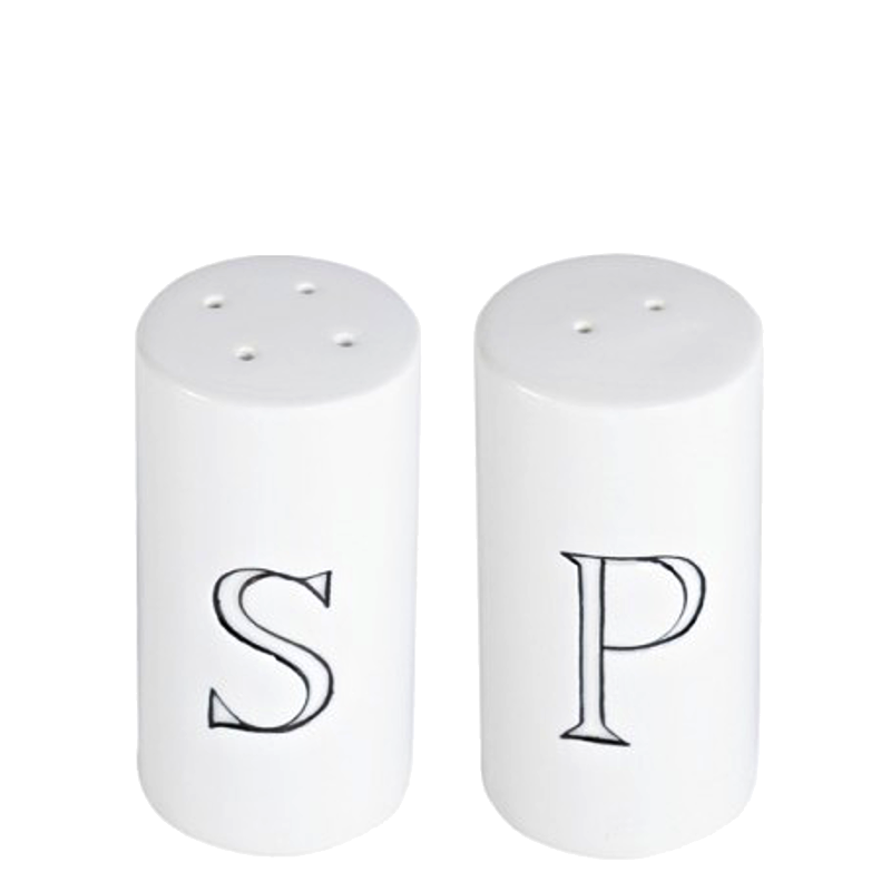 S & P Salt + Pepper Shakers