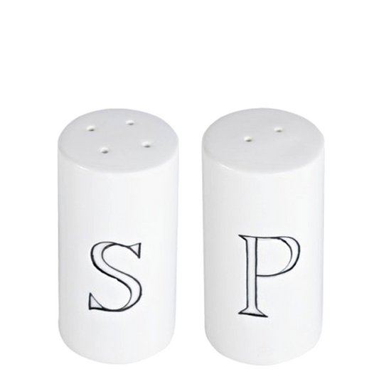 S & P Salt + Pepper Shakers