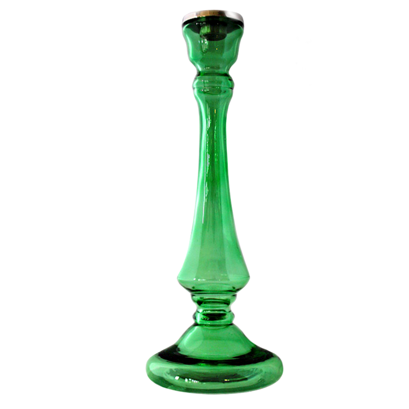 Tall & Stately Glass Candle Holders