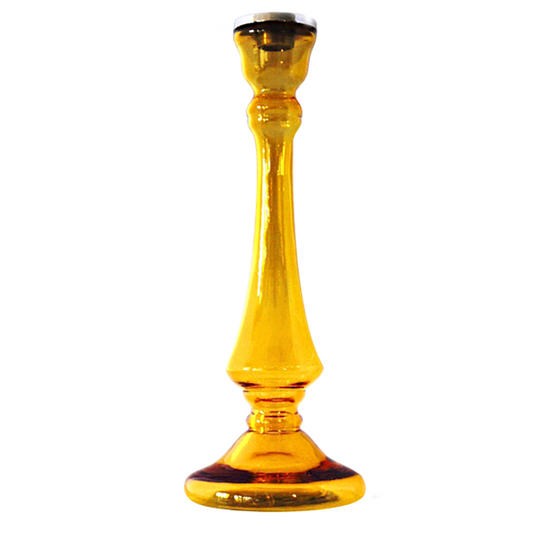 Tall & Stately Glass Candle Holders