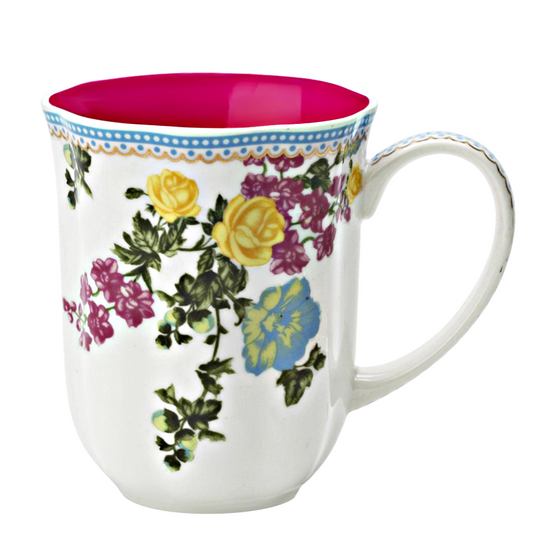 Spring Floral Porcelain Mug