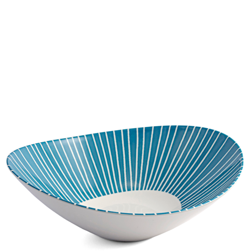 Retro Melamine Serving Bowl