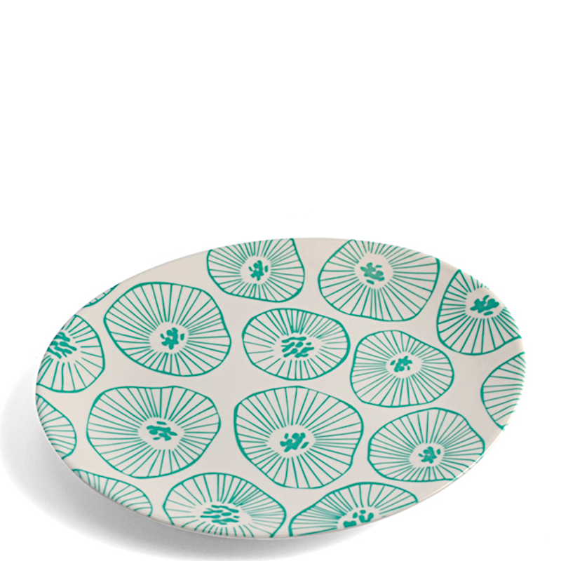 Retro sales melamine plates