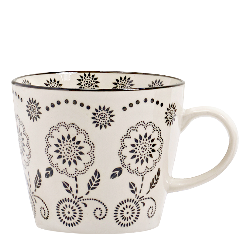 Bohemian Floral Mugs