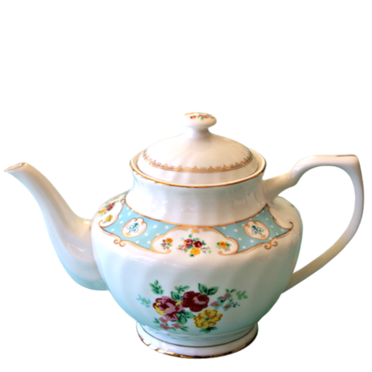 Floral Vintage Teapot