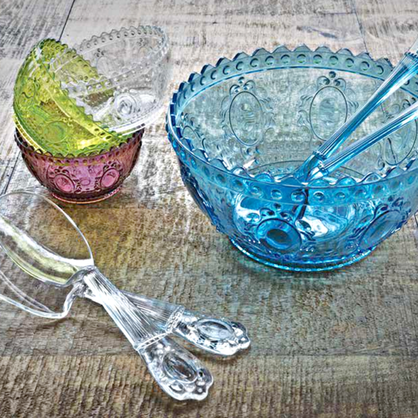 Baroque Acrylic Salad Servers - Image 3