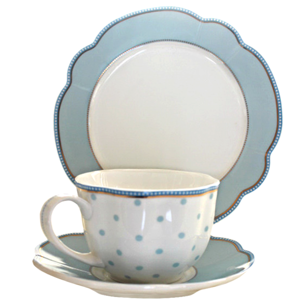 Spring Spot Teacup + Saucer - Image 2