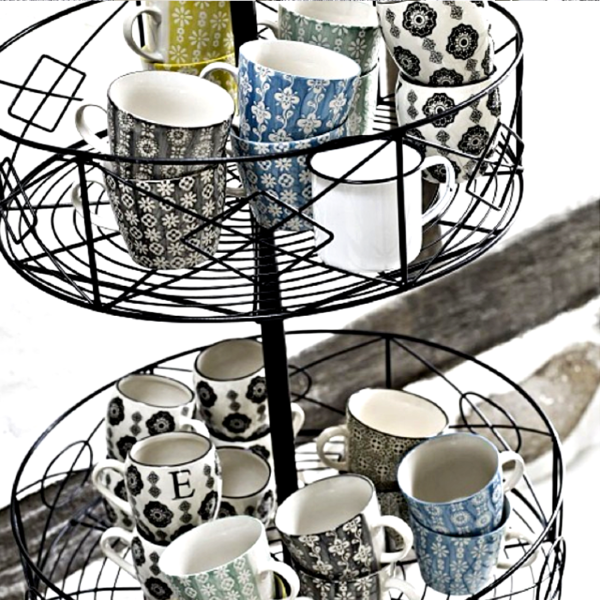 Boho Mugs in Green - Image 3