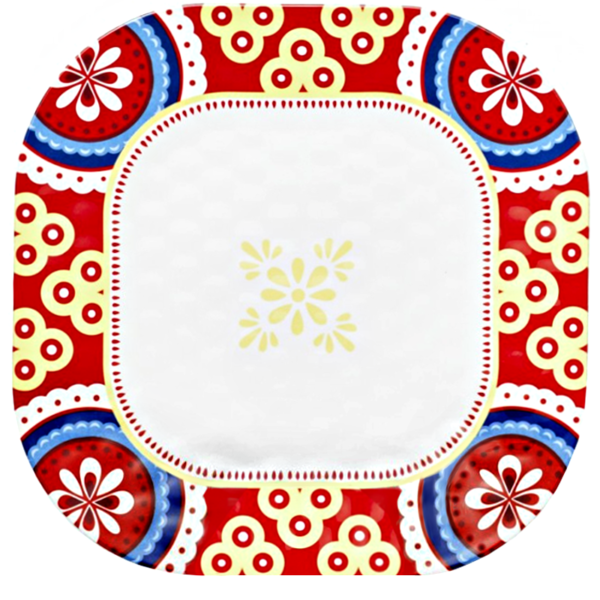 Montecito Melamine Dinner Plates