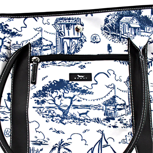 Bag oh Bag in Blue + White - Image 3