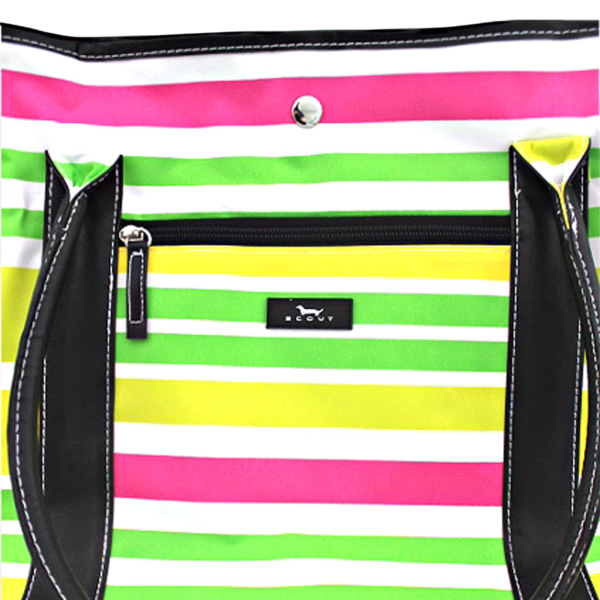 Bag oh Bag in Lime Stripe - Image 3