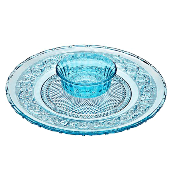 Glass Embossed Platters - Image 4