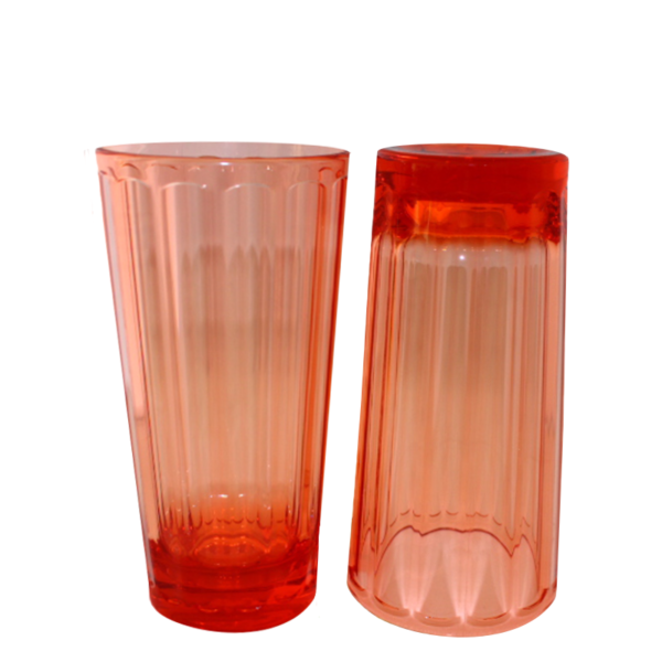 Coral Acrylic Tumbler