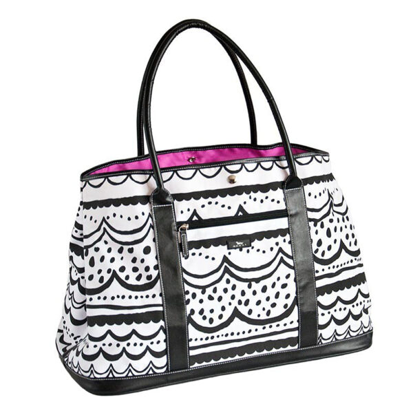 Bag oh Bag in Black + White Wave - Image 5