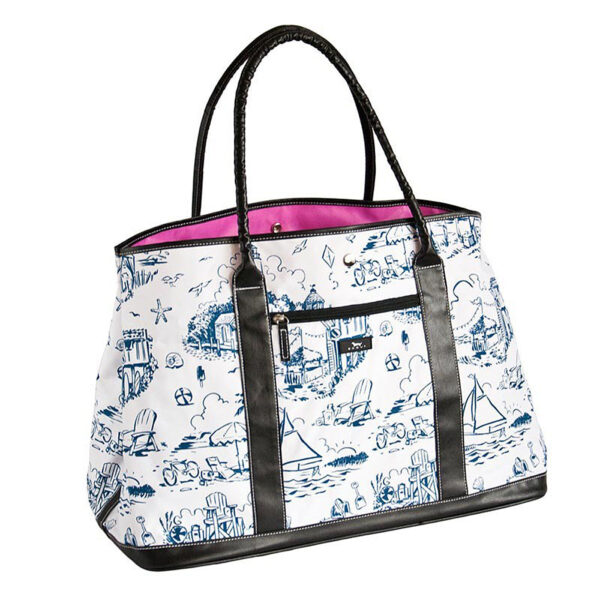 Bag oh Bag in Blue + White - Image 5