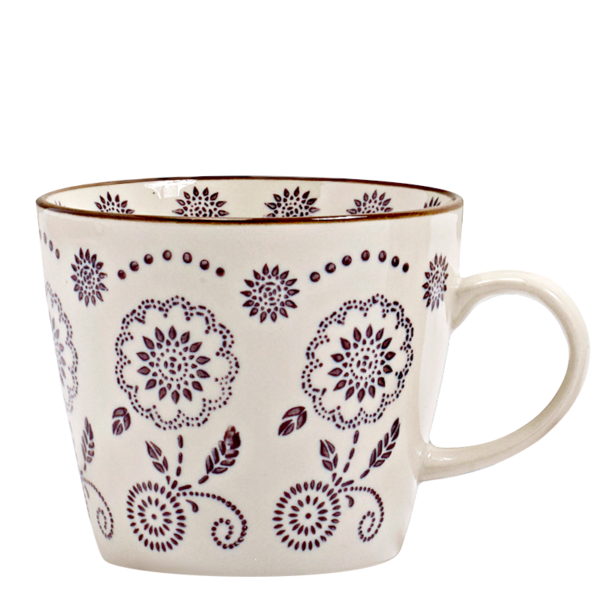 Bohemian Floral Mugs